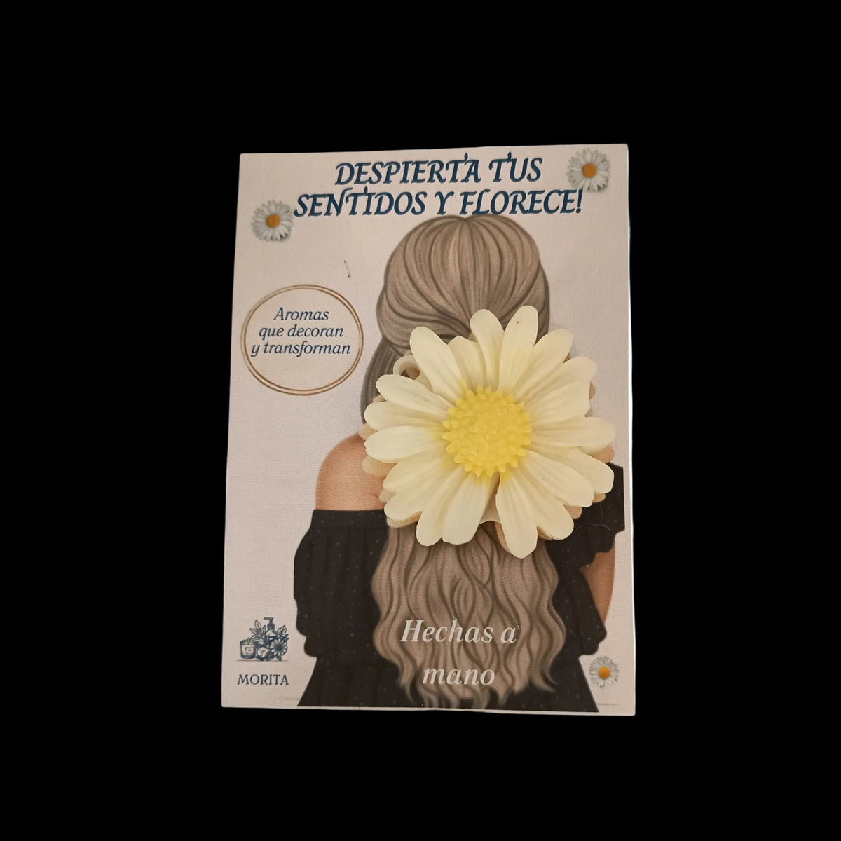 Wax Sachet Margarita con Tarjeta – Aroma Jazmín | Morita