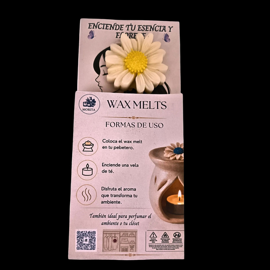 Wax Sachet Margarita con Tarjeta – Aroma Jazmín | Morita