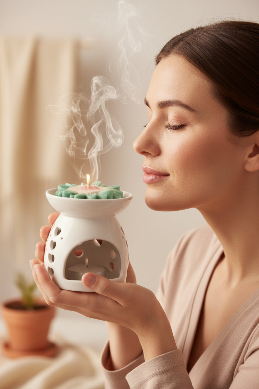 Kit Pebetero + 3 Wax Melts Margarita – Aroma Jazmín | Morita